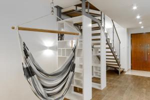 Modern apartment with a terrace on Tymienieckiego Street