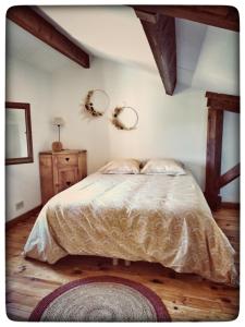 Maisons de vacances Maison Helianthy- Gite 11 personnes en Sud Ardeche : photos des chambres
