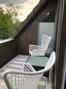 Ferienwohnung Gipfelstube 50 a mit Balkon, gute Verkehrsanbindung - Grüner Jäger