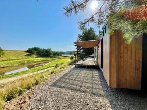 Domki na Kaszubach z banią jacuzzi - Gołubie - Sikorska Dolina III