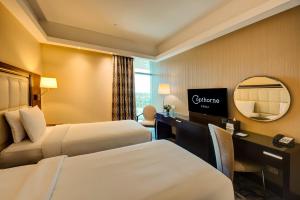 Executive Two-Bedroom Suite Creek View room in Copthorne Hotel Dubai