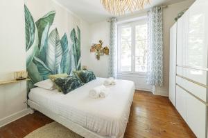 Appartements Le Botanica - Bel appartement proche gare : photos des chambres