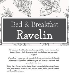 Bed & Breakfast Ravelin