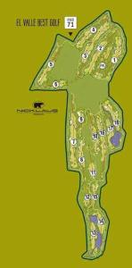 Villa para disfrutar en el Valle Golf Resort