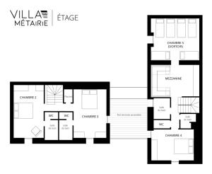 Villas La Villa Metairie : photos des chambres