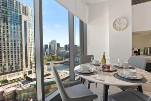 Sophisticated Designer Condo W River & City Views