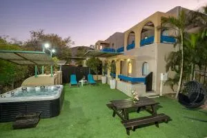 Club In Eilat Resort - Executive Deluxe Villa With Jacuzzi, Terrace & Parking - 塔巴