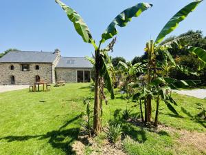 Lodges LeJardinZenduQuistillic : Chambre Double avec Balcon