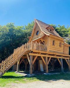 Lodges LeJardinZenduQuistillic : photos des chambres