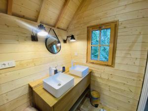 Lodges LeJardinZenduQuistillic : photos des chambres