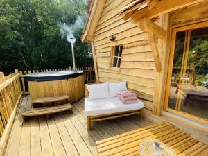 Lodges LeJardinZenduQuistillic : photos des chambres