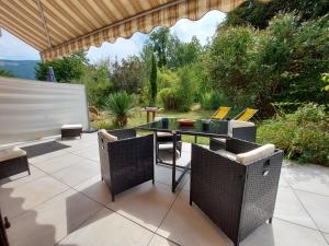 Appartements Centre St Jorioz : Charmant et spacieux studio avec terrasse et jardin privatif : photos des chambres