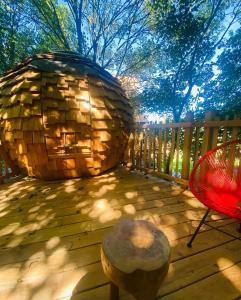 Lodges LeJardinZenduQuistillic : photos des chambres