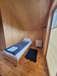 Nowy Domek Drewniany w Lubkowie z plażą