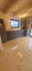 Domek drewniany letniskowy całoroczny nad jeziorem