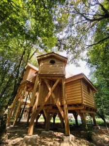 Lodges LeJardinZenduQuistillic : photos des chambres