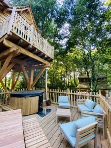 Lodges LeJardinZenduQuistillic : photos des chambres