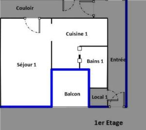 Appartements Le Carnot, a deux pas du centre ville : photos des chambres