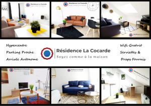 Residence La Cocarde, Suites type Appartements : photos des chambres