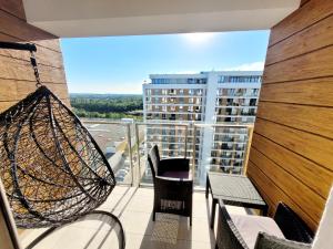 Red Park Apartament z panoramą miasta