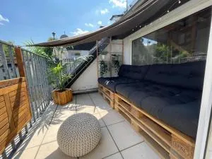 Design Apartment am CentrO mit Homeoffice Balkon und WIFI - Essen