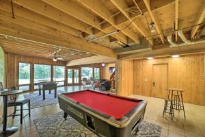 Grand Escape with Deck, Game Room, Nature View!