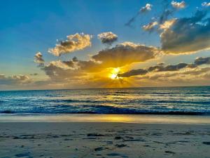 Two bedroom beachfront villa Celestun