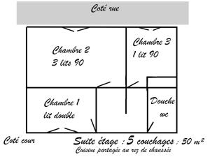 Maisons d'hotes L'etape de Loudun : photos des chambres