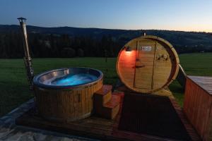 Witowiańskie Domki z sauną i balią z jacuzzi