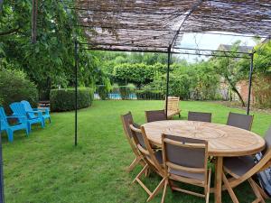 Maisons de vacances Maison de vacances a la campagne avec piscine 