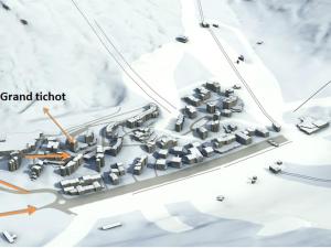 Appartement spacieux, près des pistes, balcon, animaux admis - FR-1-502-346