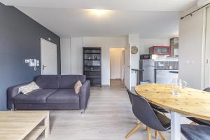 Appartements Le Jane Addams - Appartement calme avec balcon : photos des chambres