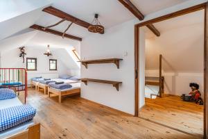 Čertův mlýn - pohádková chalupa - Jizerské hory