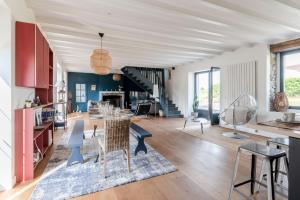 Maisons de vacances Longere de charme dans un hameau proche plages : photos des chambres