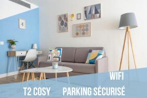 Appartements T2 cosy Port de plaisance Parking-wifi gratuit : photos des chambres