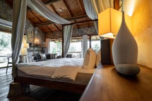 Suite with Sea View room in Olympos Mountain Lodge