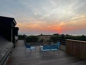 Maisons de vacances Gite La Cour - Sublime Vue mer : photos des chambres