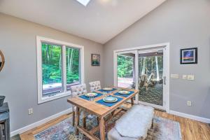 Cozy Whitehall Hideaway with Hot Tub and Chiminea!