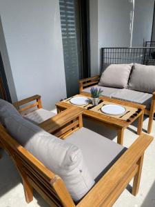 Appartements APPART 2P AVEC PARKING ET BALCON - gare val d'europe 5mn - disney 10mn : photos des chambres