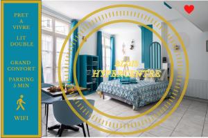 Appartements SUPERLOGIS -Les Arts-STUDIO☆☆☆ BLOIS-HYPERCENTRE : photos des chambres