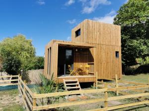 Maisons de vacances Agreable Tiny house a la campagne : photos des chambres