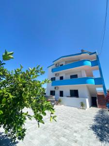 White & Blue Apartment's