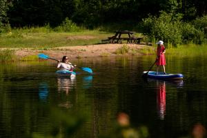 Le dôme des yourtes du petit ruisseau