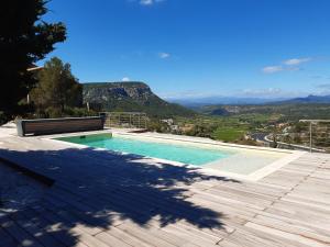 Maisons de vacances Lodge avec vue imprenable ! : photos des chambres