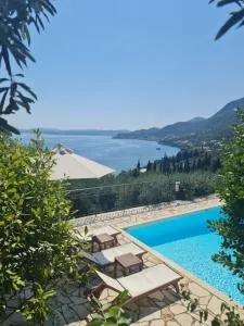 Gran Domenica Villa Corfu, Private Pool, Sea View, Garden - 尼萨基奥