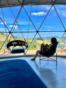 Domo geodésico_conforto e relaxamento na natureza