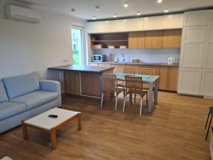 Marina Green Iława - widok na jezioro, ogródek z tarasem, podziemny parking, nawet 6 łóżek