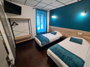 Hotels Berry Hotel La Chatre : Chambre Double ou Lits Jumeaux - Vue sur Jardin