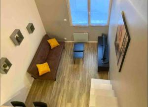 Appartements T1 bis Duplex recent + parking+jardin bien place : photos des chambres