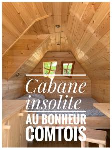 Insolite avec piscine Au Bonheur Comtois